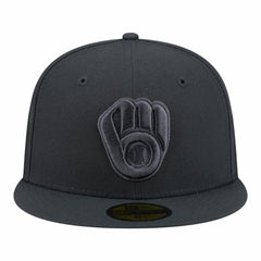 Milwaukee Brewers New Era Color Pack 59FIFTY Fitted Hat - Charcoal - New Era Lifestyle