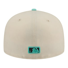 Boston Red Sox New Era Two-Tone Color Pack 59FIFTY Fitted Hat - Light Beige/Turquoise - New Era Sale