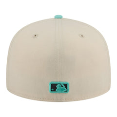 Baltimore Orioles New Era Two-Tone Color Pack 59FIFTY Fitted Hat - Light Beige/Turquoise - New Era Discount