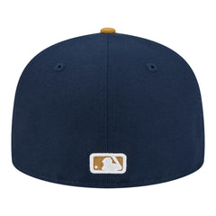 Detroit Tigers New Era Two-Tone Color Pack 59FIFTY Fitted Hat - Navy/Khaki - New Era Sale