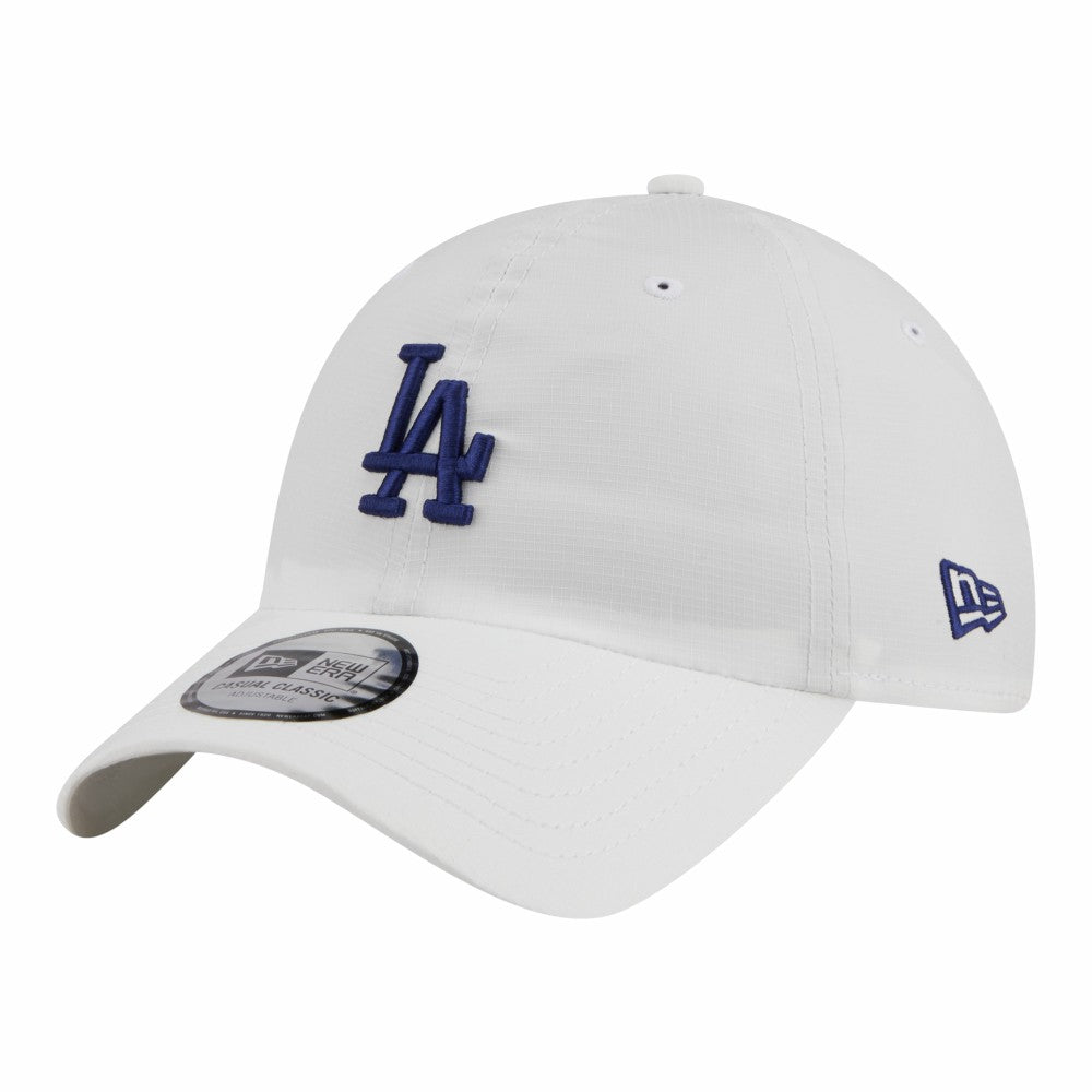 Los Angeles Dodgers New Era Ripstop Casual Classic Adjustable Hat - White - New Era Sale