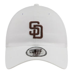 San Diego Padres New Era Ripstop Casual Classic Adjustable Hat - White - New Era Lifestyle