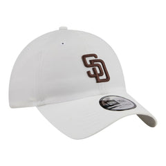 San Diego Padres New Era Ripstop Casual Classic Adjustable Hat - White - New Era Lifestyle