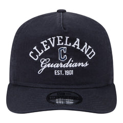 Cleveland Guardians New Era Stacked 19TWENTY Adjustable Hat - Navy - New Era Online