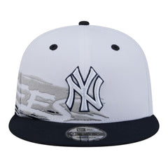 New York Yankees New Era 9FIFTY Snapback Hat - White/Navy - New Era Lifestyle
