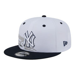 New York Yankees New Era 9FIFTY Snapback Hat - White/Navy - New Era Lifestyle