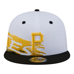 Pittsburgh Pirates New Era Swept 9FIFTY Snapback Hat - White - New Era Online