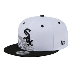 Chicago White Sox New Era 9FIFTY Snapback Hat - White/Black - New Era on Sale