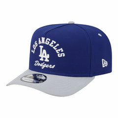 Los Angeles Dodgers New Era Arched A-Frame 9FIFTY Adjustable Hat - Royal/Gray - New Era Online