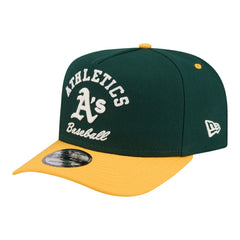 Athletics New Era Arched A-Frame 9FIFTY Adjustable Hat - Green - New Era Online