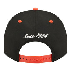 Baltimore Orioles New Era Arched A-Frame 9FIFTY Adjustable Hat - Black/Orange - New Era Lifestyle