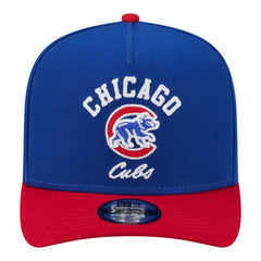 Chicago Cubs New Era Arched A-Frame 9FIFTY Adjustable Hat - Royal/Red - New Era Discount