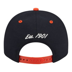 Detroit Tigers New Era Arched A-Frame 9FIFTY Adjustable Hat - Navy/Orange - New Era on Sale