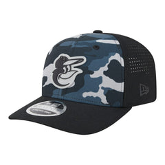 Baltimore Orioles New Era Tonal Camo 9SEVENTY Stretch-Snap Hat - Black - New Era Sale