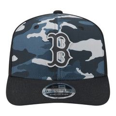 Boston Red Sox New Era Tonal Camo 9SEVENTY Stretch-Snap Hat - Black - New Era Sale