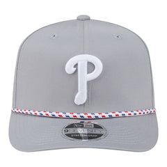 Philadelphia Phillies New Era Sport Rope 9SEVENTY Adjustable Hat - Gray - New Era Lifestyle