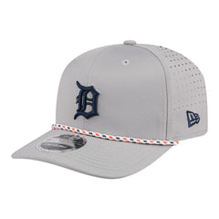 Detroit Tigers New Era Sport Rope 9SEVENTY Adjustable Hat - Gray - New Era on Sale