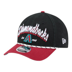Arizona Diamondbacks New Era Team Loyal 9FORTY M-Crown Adjustable Hat - Black/Red - New Era Online