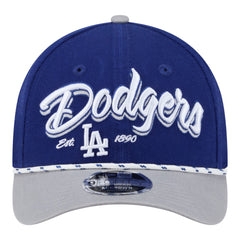 Los Angeles Dodgers New Era Team Loyal 9FORTY M-Crown Adjustable Hat - Royal/Gray - New Era Online