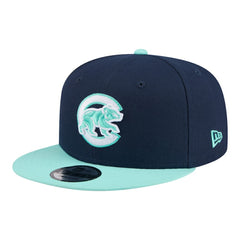 Chicago Cubs New Era 2-Tone Color Pack 9FIFTY Snapback Hat - Navy/Turquoise - New Era Lifestyle