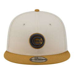 Chicago Cubs New Era 2-Tone Color Pack 9FIFTY Snapback Hat - Light Beige/Khaki - New Era Sale