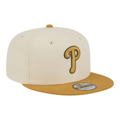 Philadelphia Phillies New Era Two-Tone Color Pack 9FIFTY Snapback Hat - Light Beige/Khaki - New Era on Sale