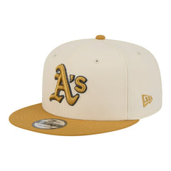 Athletics New Era 2-Tone Color Pack 9FIFTY Snapback Hat - Light Beige/Khaki - New Era Online