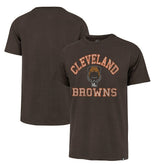 47 brand Cleveland Browns '47 Dawg Pound XL All Day Franklin T-Shirt Brown