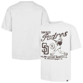San Diego Padres '47 Regional Batter Foundation T-Shirt - White - 47 brand Lifestyle