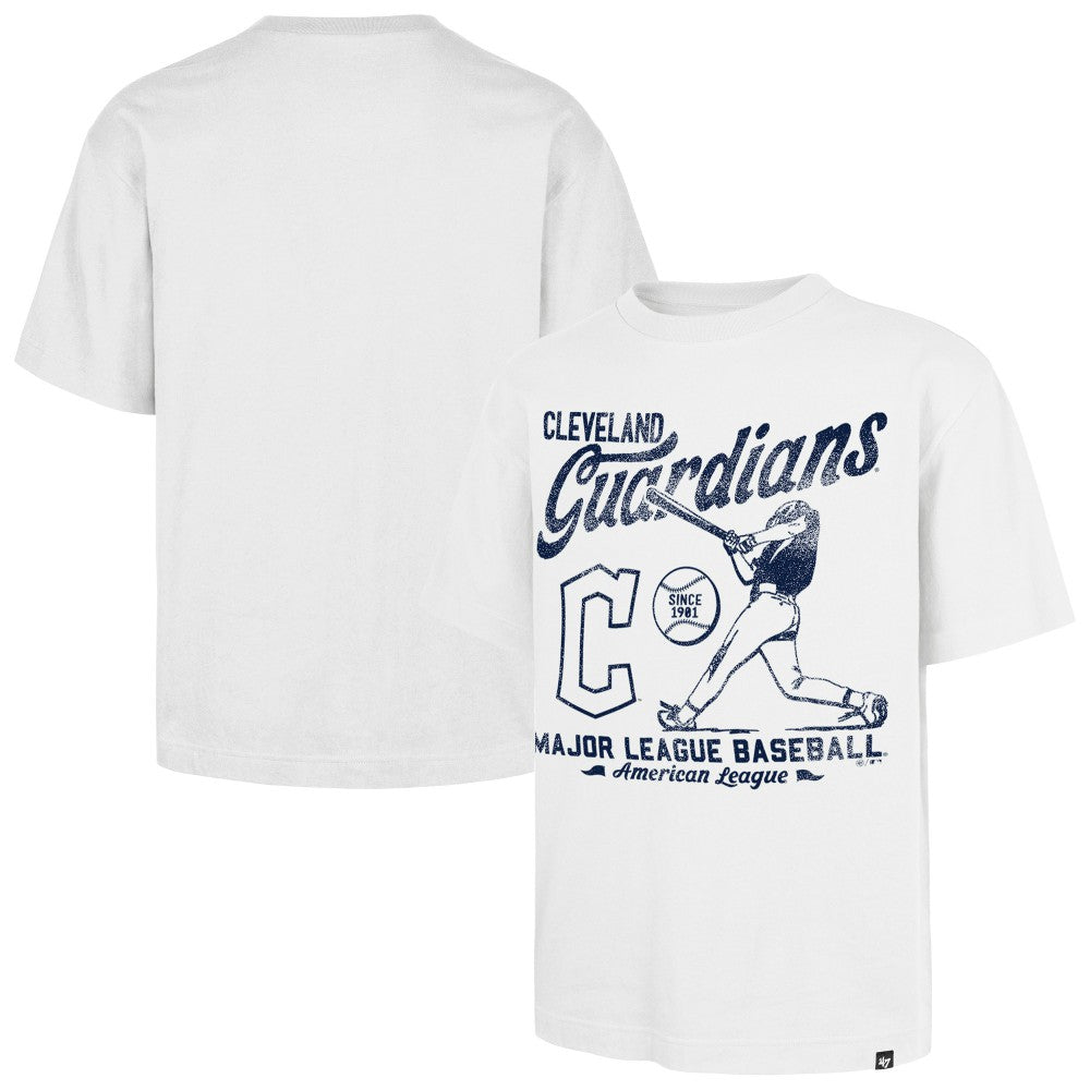 Cleveland Guardians '47 Regional Batter Foundation T-Shirt - White - 47 brand Sale