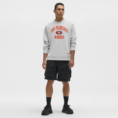 San Francisco 49ers lululemon Steady State Sweatshirt Heathered Silver Drop