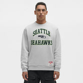 Seattle Seahawks lululemon Steady State Sweatshirt Heathered Silver Drop