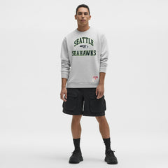Seattle Seahawks lululemon Steady State Sweatshirt Heathered Silver Drop