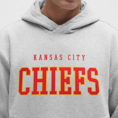 Kansas City Chiefs lululemon Steady State Pullover Hoodie Heathered Silver Drop
