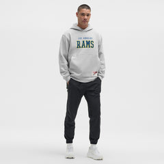 Los Angeles Rams lululemon Steady State Pullover Hoodie Heathered Silver Drop