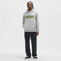 Green Bay Packers lululemon Steady State Pullover Hoodie Heathered Silver Drop