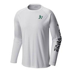 Athletics Columbia Terminal Tackle Long Sleeve Shirt - White - Columbia Discount
