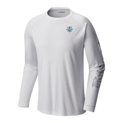 Seattle Mariners Columbia Terminal Tackle Long Sleeve Shirt - White - Columbia Online