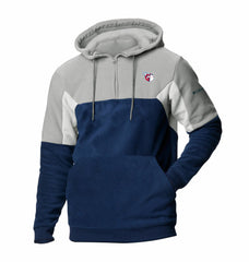 Cleveland Guardians Columbia Men's Lodge Fleece Quarter-Zip Hoodie - Navy - Columbia Lifestyle