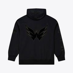 Washington Capitals Mitchell & Ness Phantom Fleece Hoodie - Black - NHL 203279104