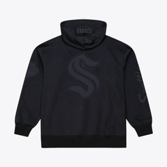 Seattle Kraken Mitchell & Ness Phantom Fleece Hoodie - Black - NHL 203279112