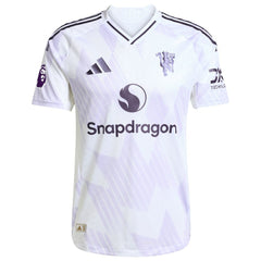 Bruno Fernandes Manchester United 2025/26 Away Player Jersey White - Adidas