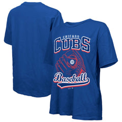 Chicago Cubs Majestic Threads Women's Oversized First Base T-Shirt - Royal - MLB Online