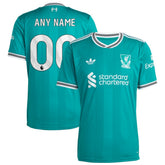 Liverpool 2025/26 Third Replica Custom Jersey Green - Adidas for sale