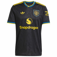 Manchester United 2025/26 Third Replica Custom Jersey Black - Adidas cheap