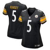 Nike Jalen Ramsey Pittsburgh Steelers Women's Team Game Jersey Black