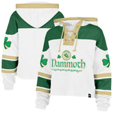 Utah Mammoth '47 Women's McLucky Cropped Lacer Hoodie - White - NHL 203281123