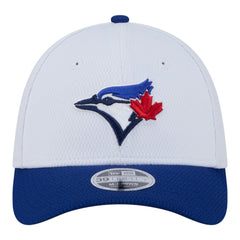 Toronto Blue Jays New Era Youth Baseball 39THIRTY M-Crown Flex Hat - White/Royal - New Era Online