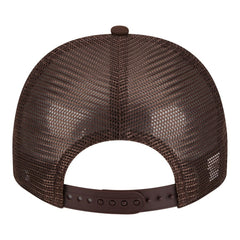 San Diego Padres New Era Youth Logo Fade A-Frame 9FIFTY Snapback Hat - Brown - New Era Lifestyle