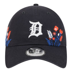 Detroit Tigers New Era Women's Wildflower Casual Classic Adjustable Hat - Navy - New Era Discount
